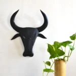 Wrought Iron Bull Mask - Wim015